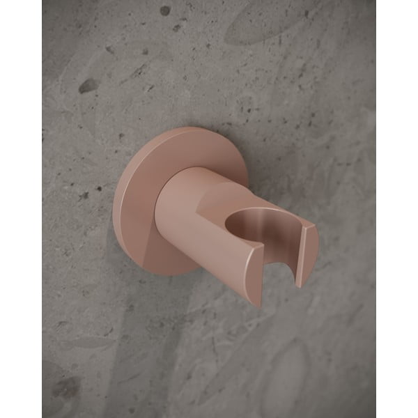 Svijetlo ružičasti metalni držač za tuš glavu IdealRain – Ideal Standard-image-1