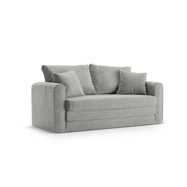Svijetlo siva sklopiva sofa 158 cm Lido – Micadoni 