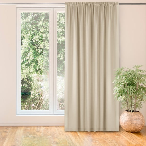 Krem zavjesa 220x245 cm Carmena - Homede-image-1