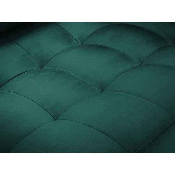 Petrolej zelena baršunasta sofa Milo Casa Santo, 219 cm-image-1