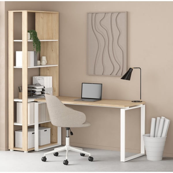 Radni stol s pločom stola u dekoru hrasta 60x150 cm Sign – Tvilum-image-1