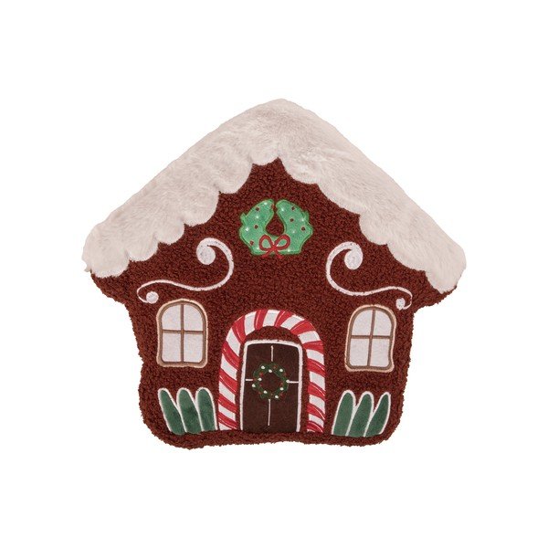 Ukrasni jastuk s božićnim motivom od boucle tkanine 38x35 cm House – Tiseco Home Studio