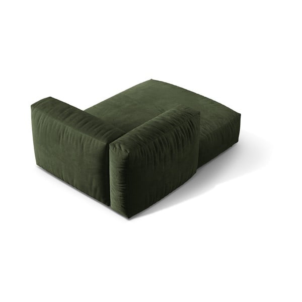 Zelena baršunasti modularna sjedeća garnitura (s lijevim kutom) Martina – Micadoni -image-2