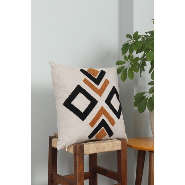 Lanena ukrasna jastučnica 43x43 cm Polen – Mioli Decor-image-2