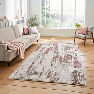 Ružičasti/svijetlo sivi tepih 120x170 cm Apollo – Think Rugs