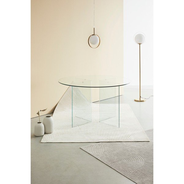 Stakleni okrugao blagovaonski stol ø 130 cm Iride – Bizzotto-image-1
