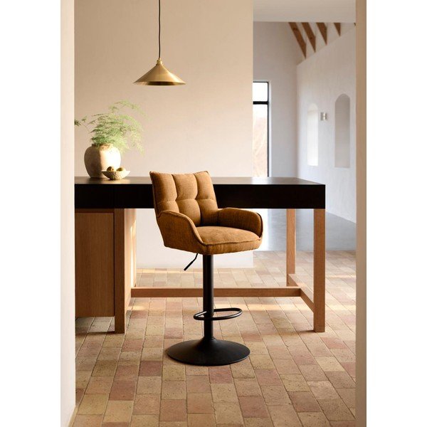 Narančaste barske stolice u setu podesive visine 2 kom Marilla – Unique Furniture-image-1