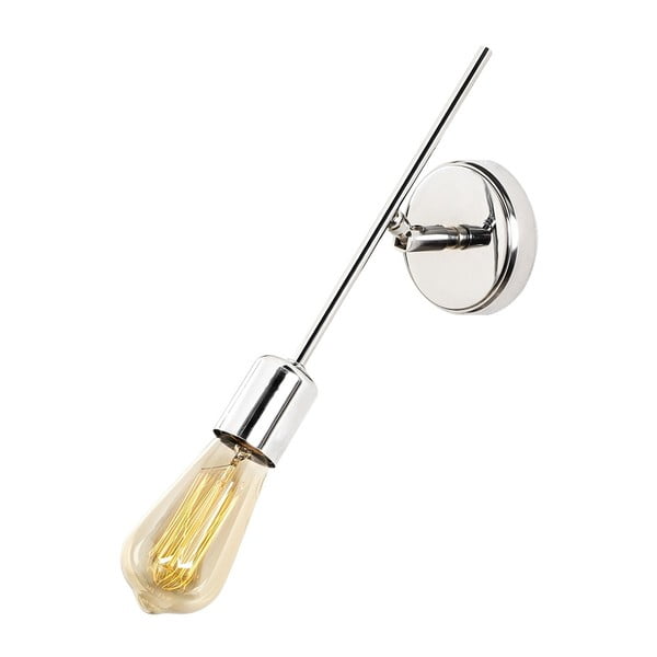 Zidna lampa s utikačem u srebrnoj boji Mizrak – Opviq lights-image-1