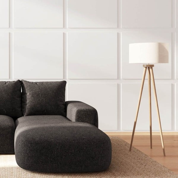 Antracitno siva kutna garnitura (s desnim kutom/s ležaljkom) Monce – Rodier-image-3