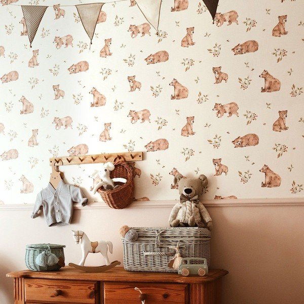 Dječje tapete 50x280 cm Little Bears – Dekornik-image-1