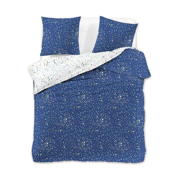 Bračni krevet od mikrovlakana DecoKing Basic Confetti, 200 x 200 cm