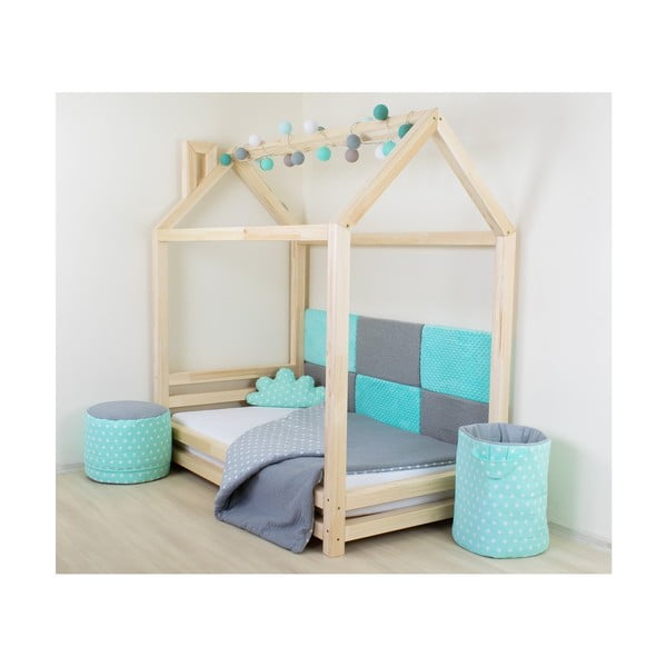 Benlemi Happy lakirani krevetić od smreke, 120 x 200 cm-image-4