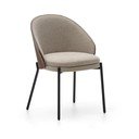 Bež podstavljena blagovaonska stolica Eamy – Kave Home