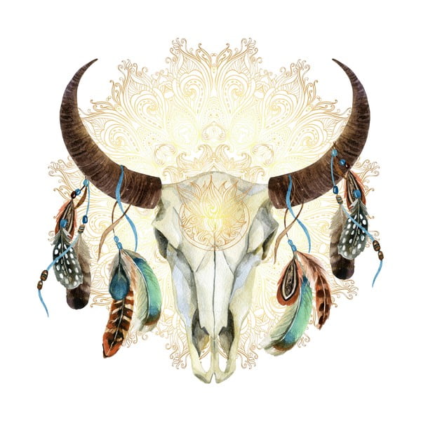 Naljepnica Ambiance Boho Buffalo-image-2