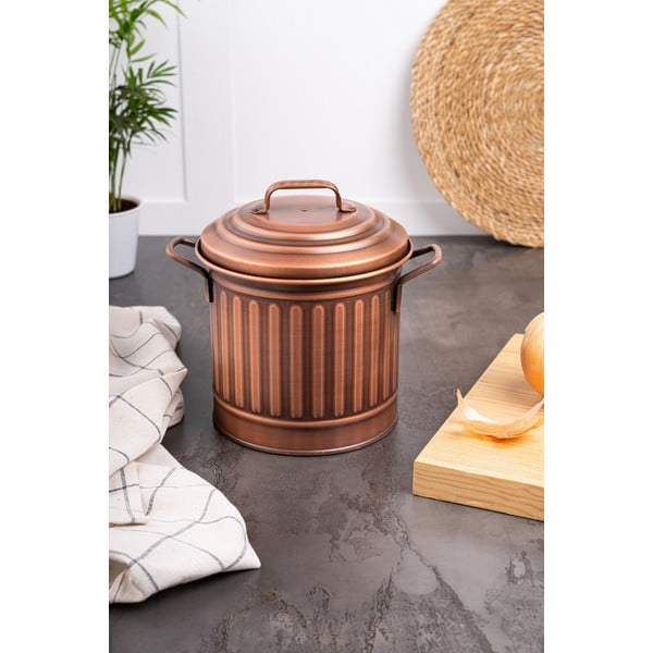 Čelična kanta za smeće 4 l - Hermia-image-1