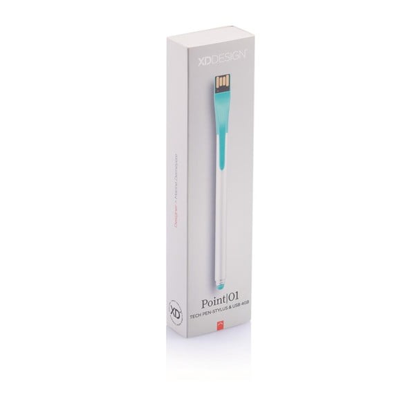 Olovka s USB diskom Point 4GB, zelena-image-1