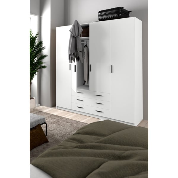 Bijeli ormar 196x200 cm Sprint – Tvilum-image-1