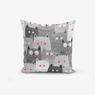 Jastučnica s primjesom pamuka Minimalist Cushion Covers Catty, 45 x 45 cm