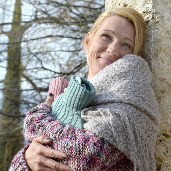 Termofor s pletenom navlakom Classic - Hugo Frosch-image-1