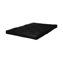 Crni futon madrac Karup Basic, 140 x 200 cm