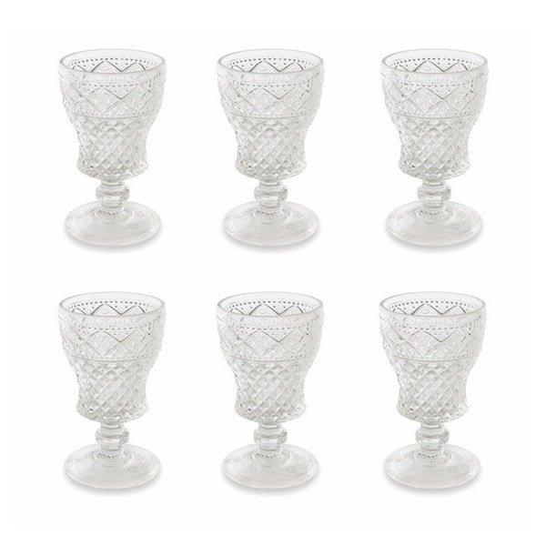 Set od 6 vinskih čaša Villa d&#39;Este Crystal