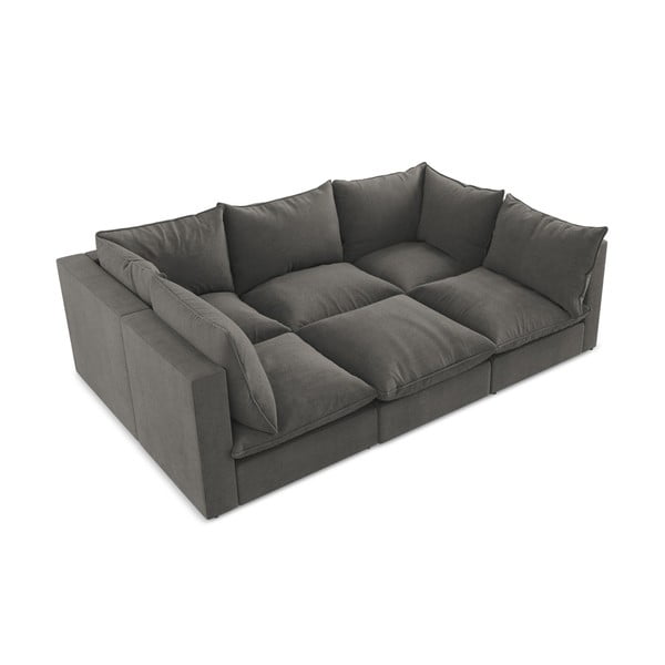 Tamno siva sofa 255 cm Manao – Makamii-image-2