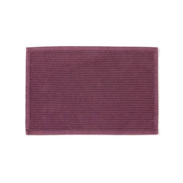 Bordo pamučni otirač za kupaonicu Kave Home Miekki, 40 x 60 cm