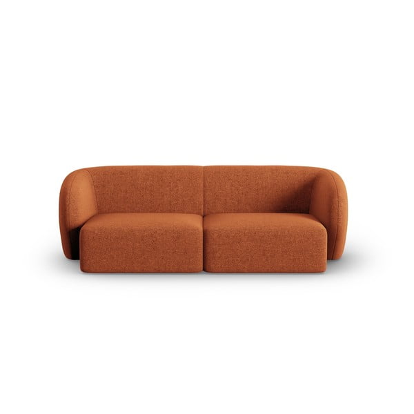 Sofa od šenila boja terakote 188 cm Paolo – Milo Casa