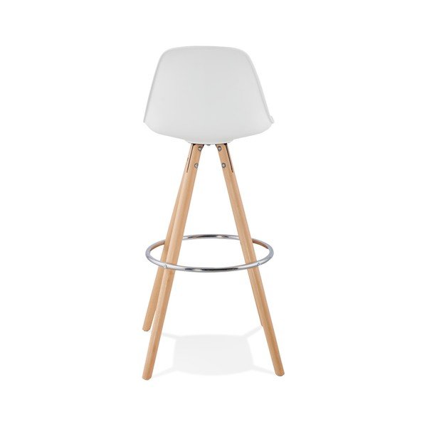 Bijela barska stolica Kokoon Anau, visina sjedenja 74 cm-image-4