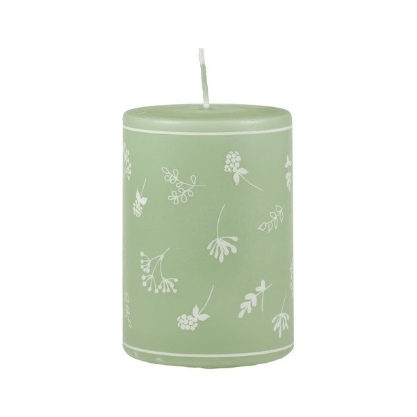 Zelena svijeća Unipar Fleur, vrijeme gorenja 48 h