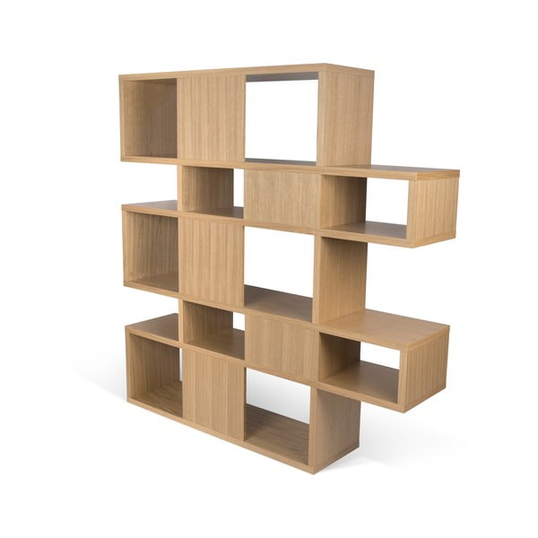 Knjižnica u hrastovom dekoru TemaHome London, 34 x 160 cm-image-4