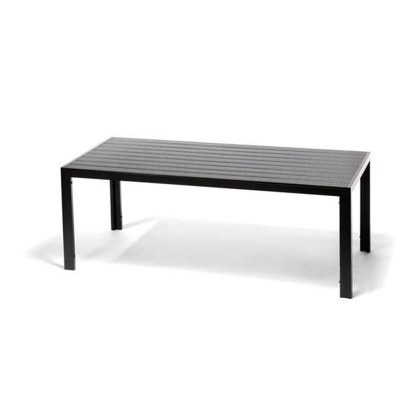 Vrtni blagovaonski set za 6 osoba sa sivim stolicama Joanna i stolom Viking, 90 x 205 cm-image-3