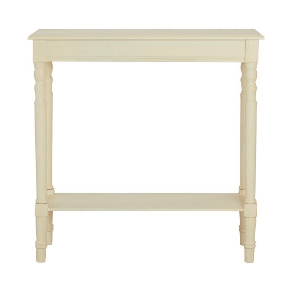 Pomoćni stol od masivnog bora boje slonovače 30x80 cm Heritage – Premier Housewares-image-3