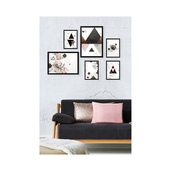 Set od 6 murala Tablo Center Square