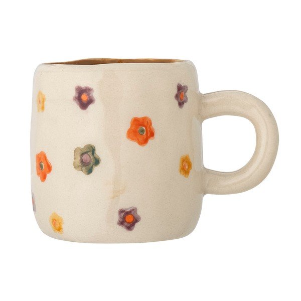 Bež dječja šalica od kamenine 130 ml Addy – Bloomingville Mini