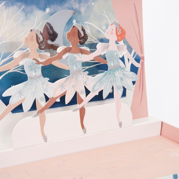 Adventski kalendar Winter Ballerina - Meri Meri-image-1