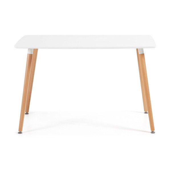 Blagovaonski stol od bukovog drveta Kave Home Daw, 120 x 75 cm-image-1