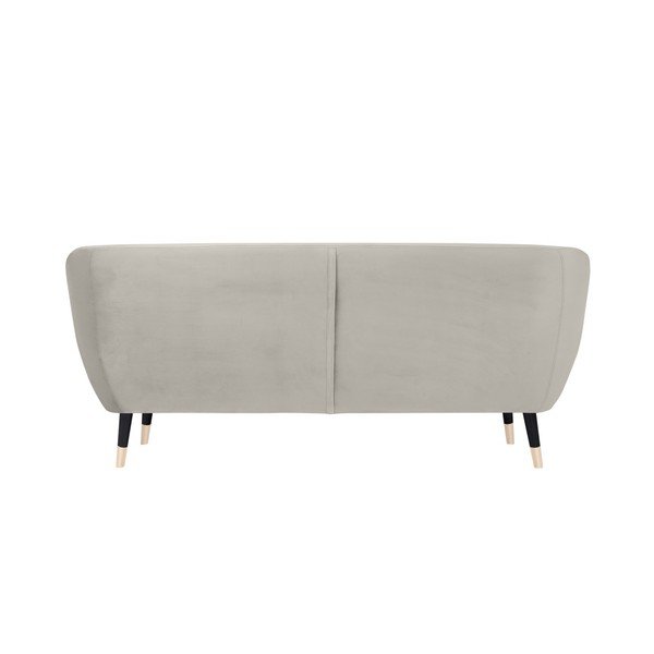Krem kauč s crnim nogama Mazzini Sofas Amelie, 188 cm-image-4