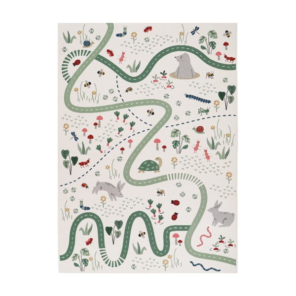 Krem dječji tepih za igru 123x180 cm Garden Life – Nattiot