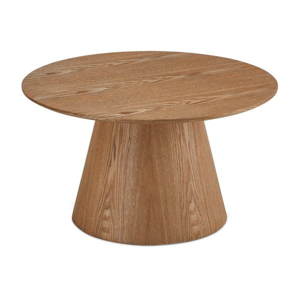 Stolić za kavu u dekoru hrasta u prirodnoj boji ø 80 cm Tango – Furnhouse