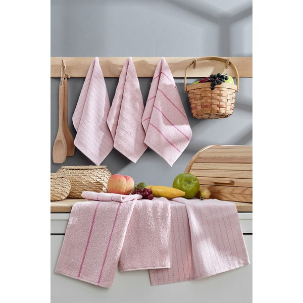 Pamučna kuhinjska krpa 6 kom 30x50 cm Sofya – Foutastic