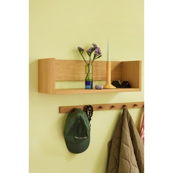 Polica u dekoru hrasta u prirodnoj boji 64 cm Gap – Hübsch-image-1