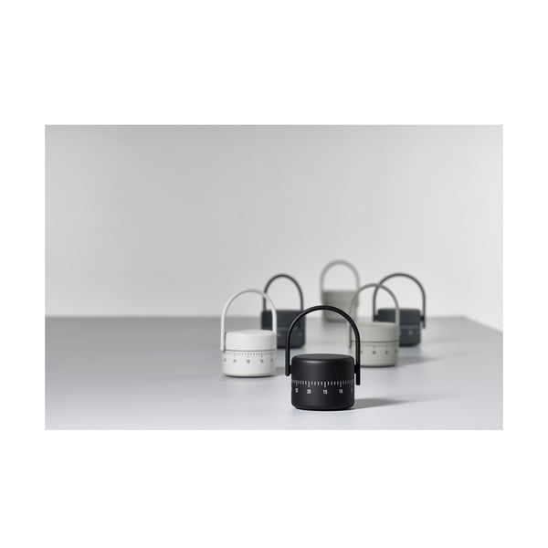 Sivi kuhinjski analogni mjerač vremena Zone Singles-image-3