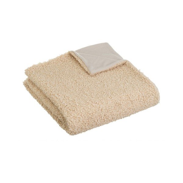Bež deka od sherpa flisa 130x160 cm Sherpa – Casa Selección