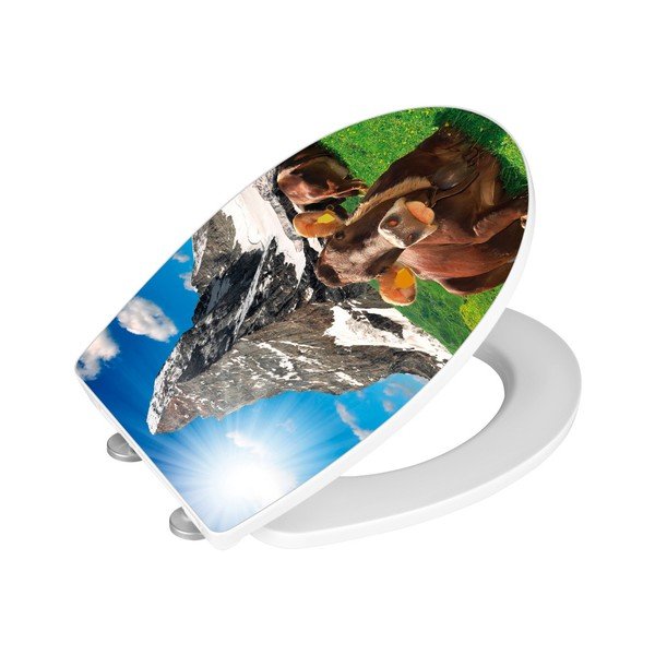WC daska s lako zatvaranjem Wenko Matterhorn, 45 x 38,8 cm-image-1