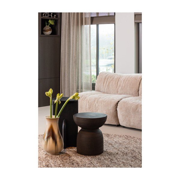 Okrugao pomoćni stol od masivnog bagrema ø 30 cm Kioni – WOOOD-image-1