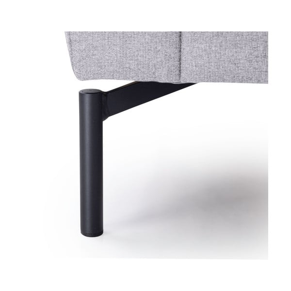 Siva sofa Scandic Vesta, lijevi kut-image-3