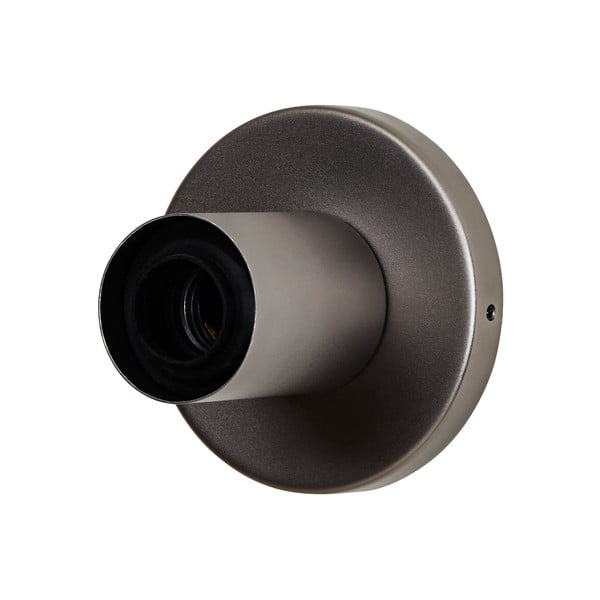 Tamno siva zidna lampa s mogućnosti zatamnjivanja/bez sjenila Lochan – tala