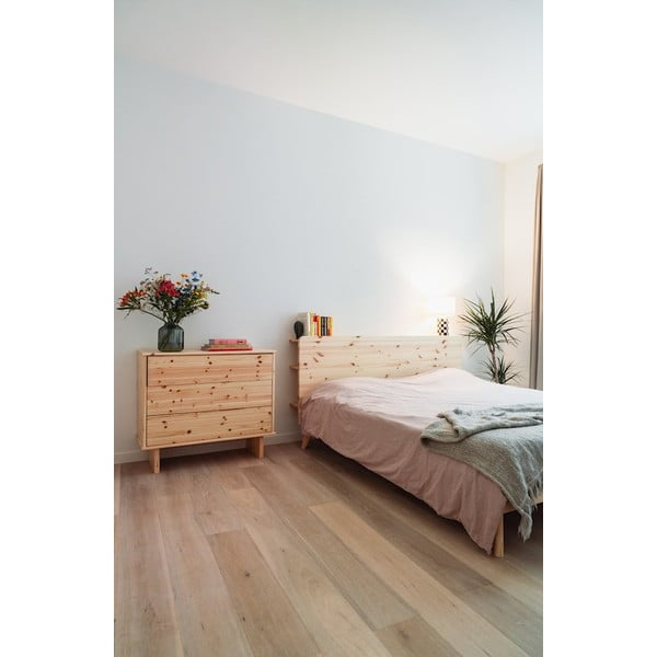 Bračni krevet od borovine s podnicom 160x200 cm Retreat - Karup Design-image-4