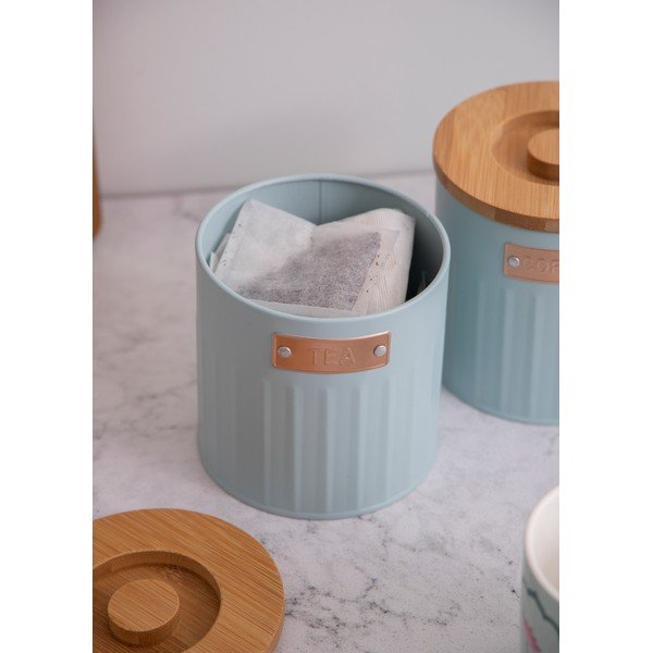 Čelične posude za namirnice u setu 3 kom za kavu/za čaj – Kitchen Craft-image-2